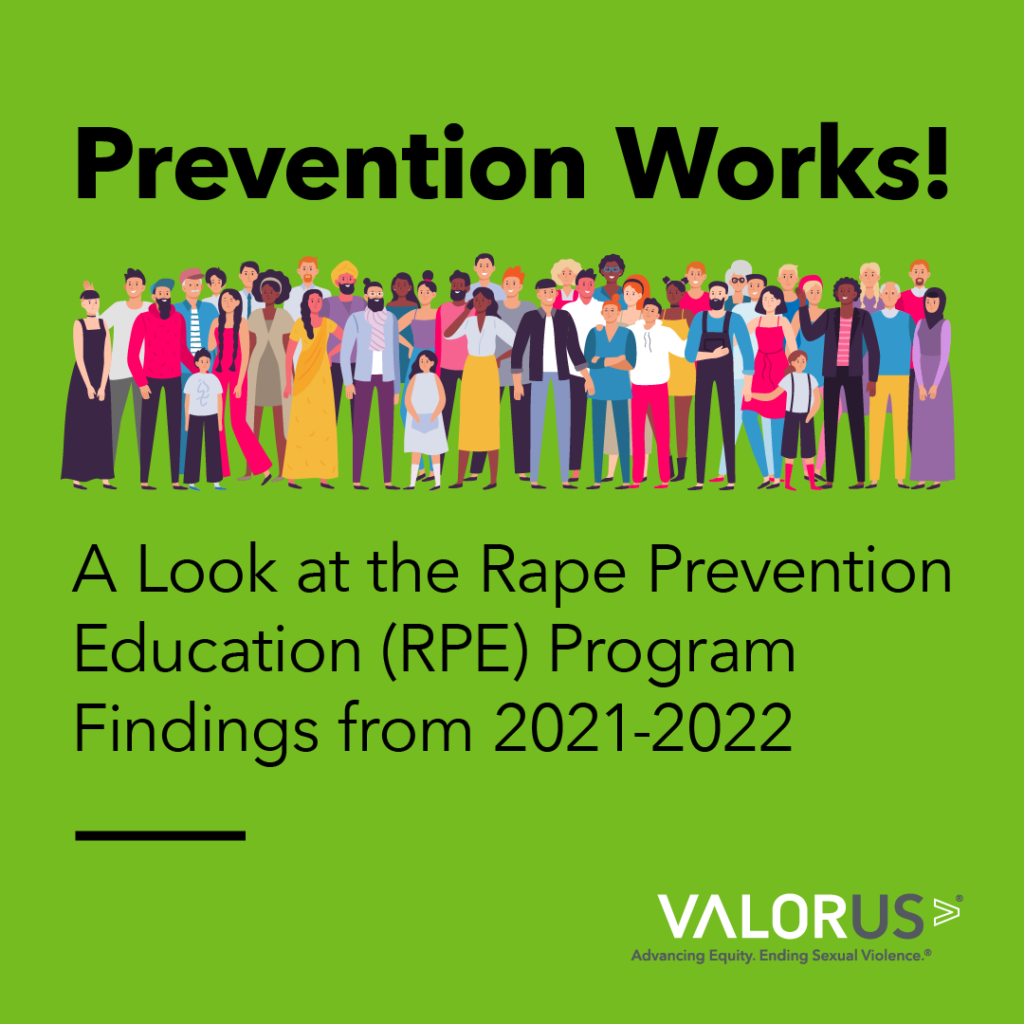 Prevention Works! A Look At The Rape Prevention Education (RPE) Program ...